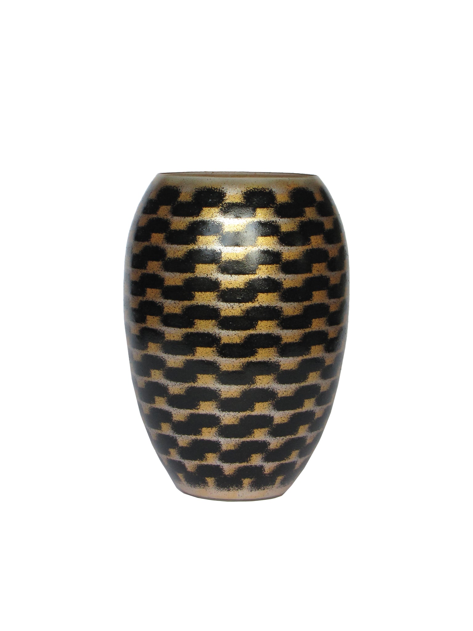 RIVER Barrel MED, Gold-Black & Silver, 18 cm / 7,1”