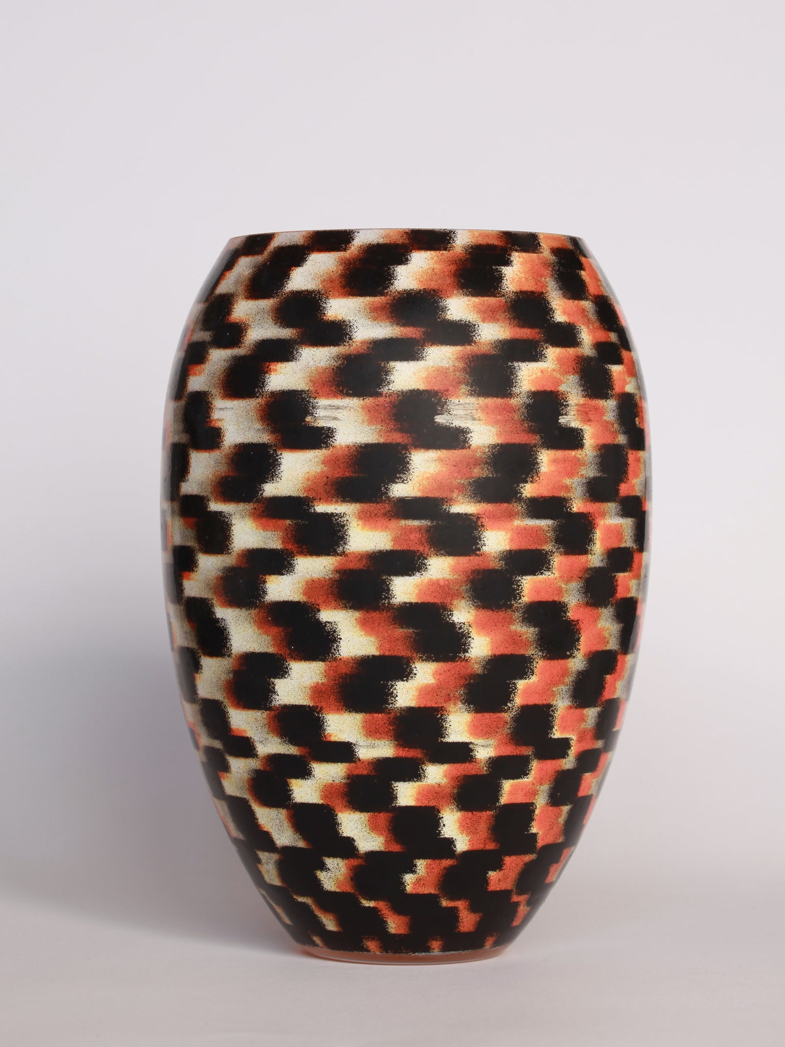 STEP Dynamic Barrel XL, Orange-Black & White, 22.5 cm / 8.9”