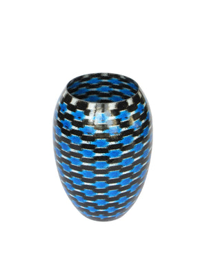TELEPORT Barrel MED, Blue-Black & White, 18 cm / 7,1”