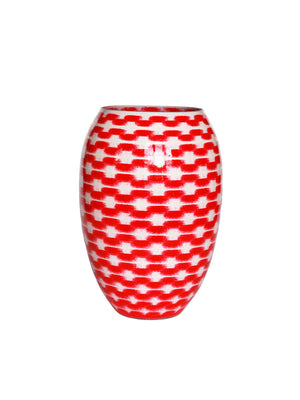 RESONANCE Barrel XL, Red & White, 18 cm / 7,1”